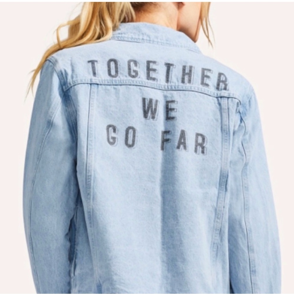 Peloton Together We Go Far Denim Jacket - Picture 2 of 5